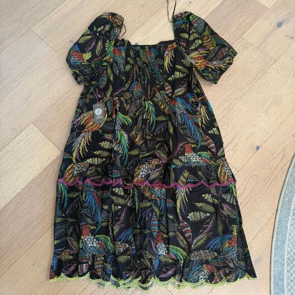 $139 Vince Camuto Women's tiered midi dress size 24W m11 - Picture 5 of 5